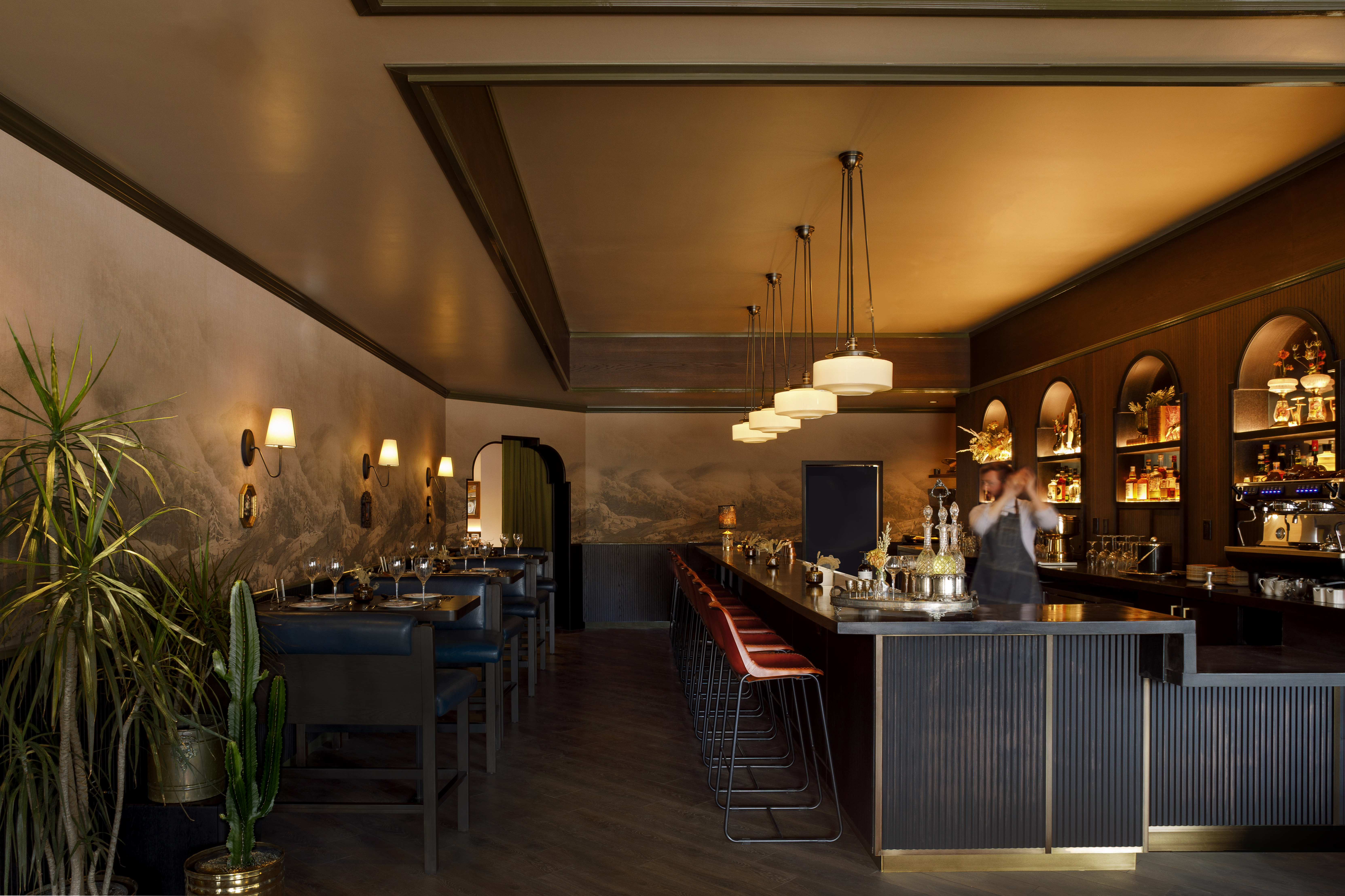 Life House LoHi Wildflower Bar interior